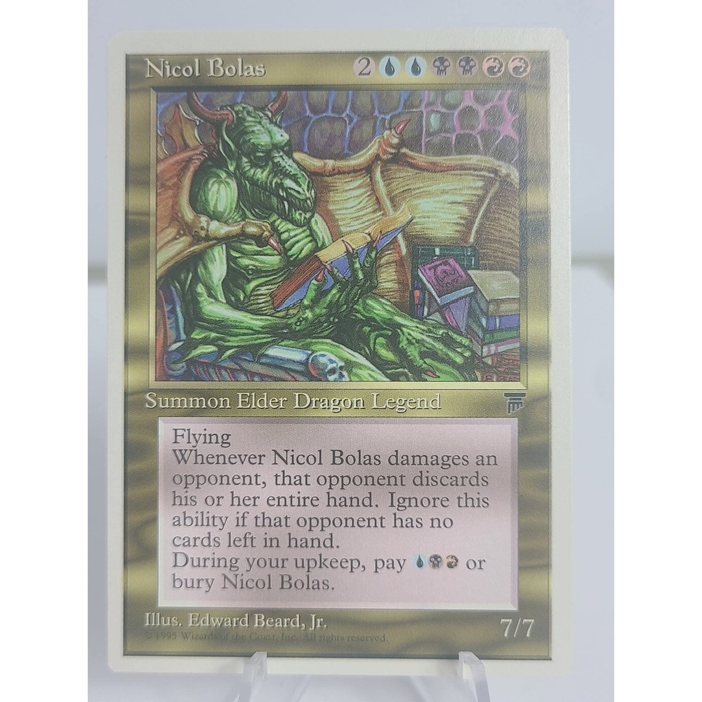 Nicol Bolas – Chronicles 1995 MTG Elder Dragon Legend Rare